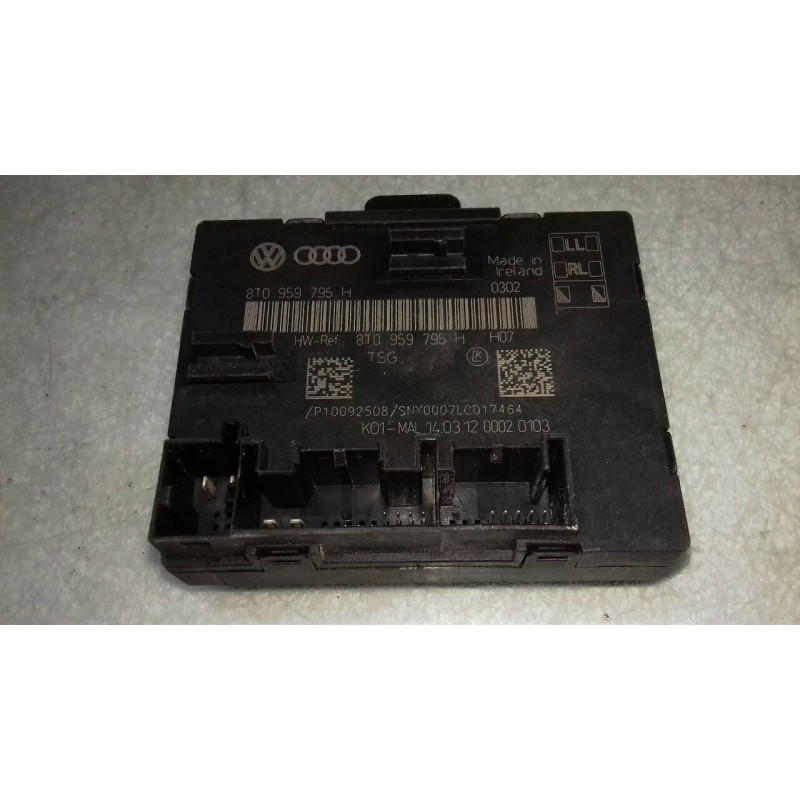 Recambio de modulo electronico para audi a5 sportback (8t) 2.0 tdi quattro (130kw) referencia OEM IAM 8T0959795H  