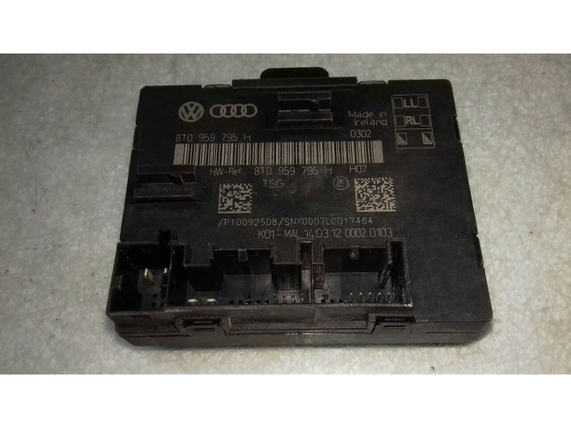 Recambio de modulo electronico para audi a5 sportback (8t) 2.0 tdi quattro (130kw) referencia OEM IAM 8T0959795H  