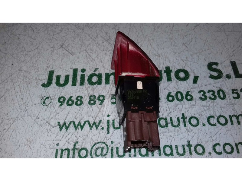 Recambio de warning para peugeot 307 (s1) xn referencia OEM IAM 96366688KR  