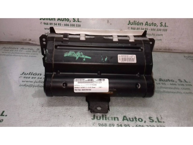 Recambio de airbag delantero derecho para renault scenic ii 1.5 dci diesel referencia OEM IAM 8200706150 097723242410143 