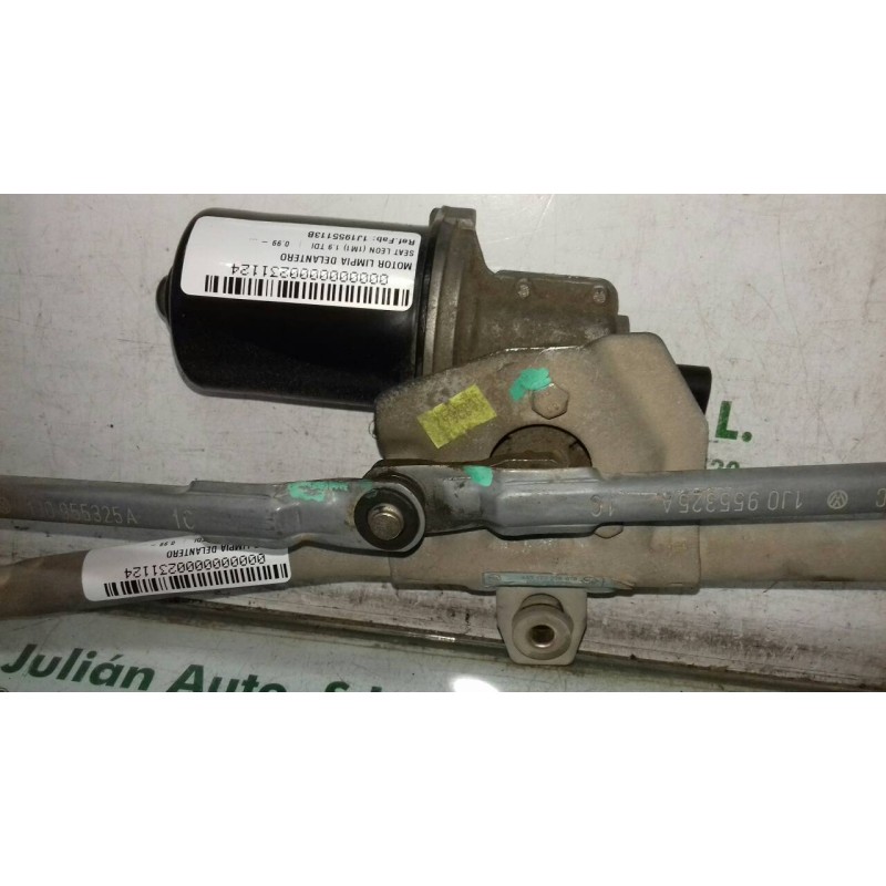 Recambio de motor limpia delantero para seat leon (1m1) 1.9 tdi referencia OEM IAM 1J1955113B 443122235017 443122275019