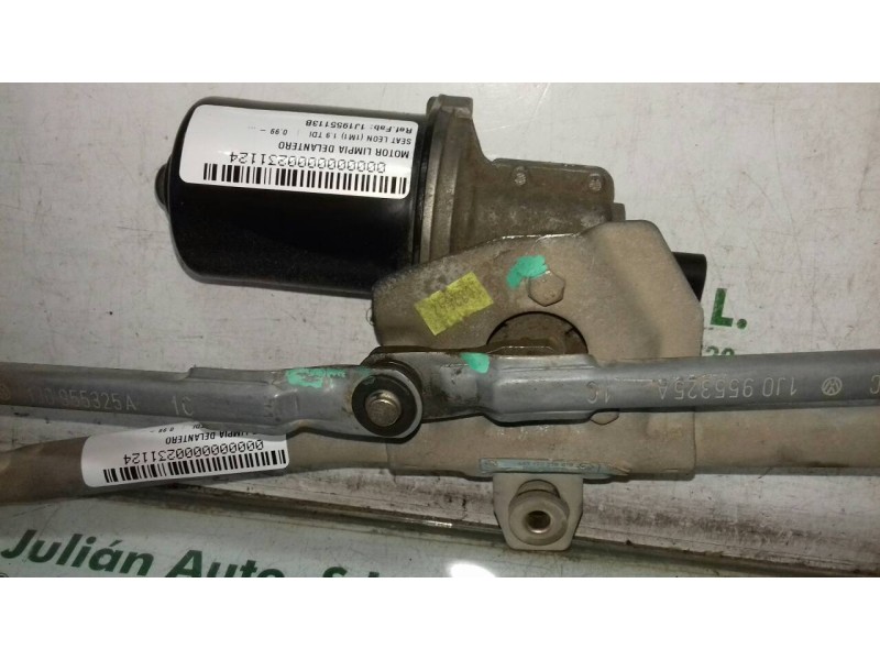 Recambio de motor limpia delantero para seat leon (1m1) 1.9 tdi referencia OEM IAM 1J1955113B 443122235017 443122275019