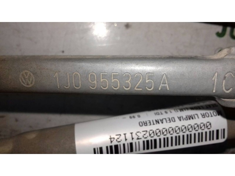 Recambio de motor limpia delantero para seat leon (1m1) 1.9 tdi referencia OEM IAM 1J1955113B 443122235017 443122275019