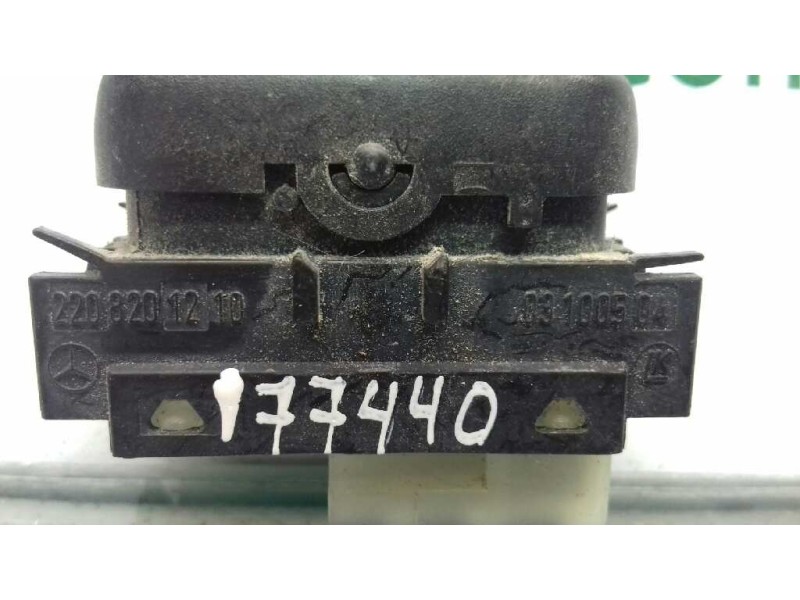 Recambio de mando elevalunas trasero izquierdo para mercedes-benz clase s (w220) berlina referencia OEM IAM 2208201210  