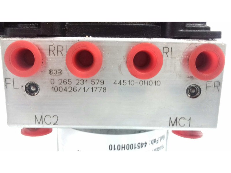 Recambio de abs para peugeot 107 urban referencia OEM IAM 445100H010 0265231579 0265800441