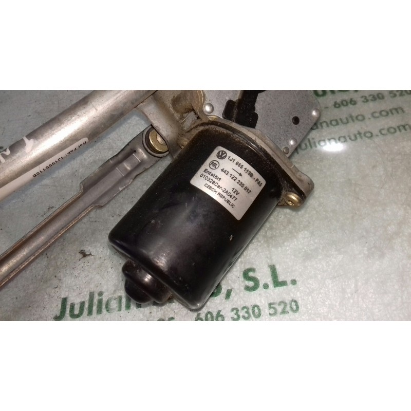 Recambio de motor limpia delantero para seat leon (1m1) 1.9 tdi referencia OEM IAM 1J1955113B 443122235017 443122275019