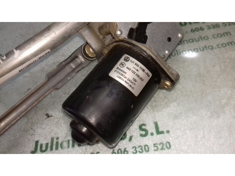 Recambio de motor limpia delantero para seat leon (1m1) 1.9 tdi referencia OEM IAM 1J1955113B 443122235017 443122275019