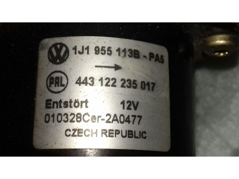 Recambio de motor limpia delantero para seat leon (1m1) 1.9 tdi referencia OEM IAM 1J1955113B 443122235017 443122275019