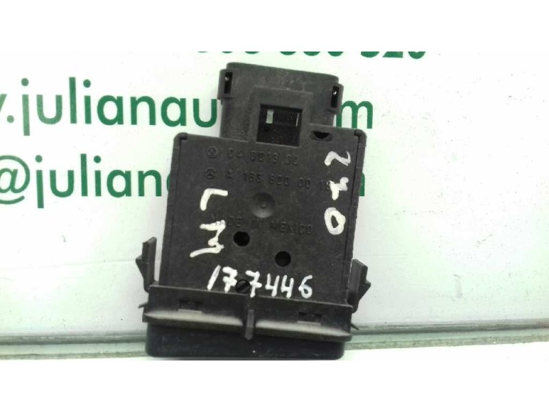 Recambio de interruptor para mercedes-benz clase m (w163) referencia OEM IAM A1638200010 04001300 REG. FAROS