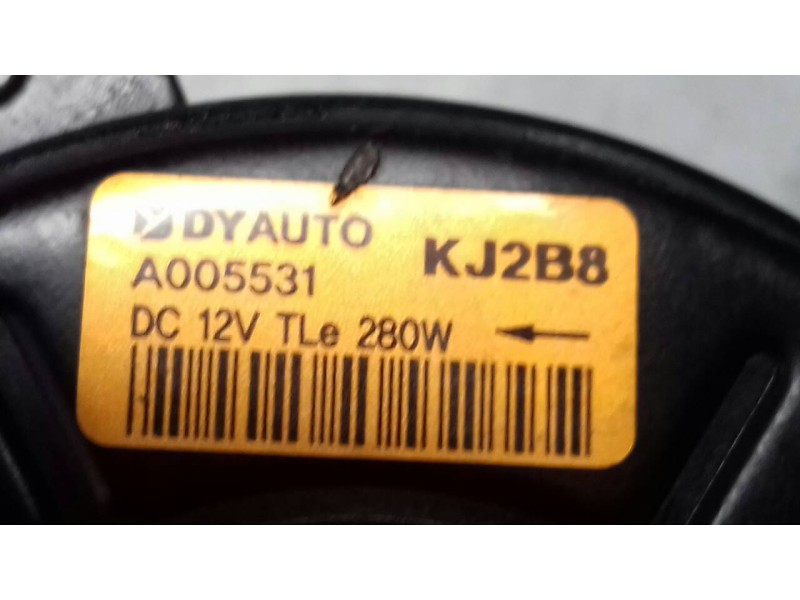 Recambio de electroventilador para hyundai tucson essence bluedrive 2wd referencia OEM IAM A005531 KJ2B8 MOTOR
