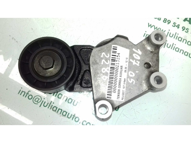 Recambio de tensor correa auxiliar para peugeot 107 urban referencia OEM IAM TF049 1061006 