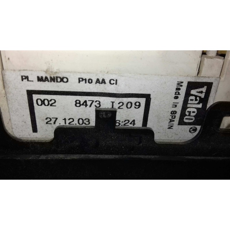 Recambio de mando calefaccion / aire acondicionado para opel corsa c enjoy referencia OEM IAM 0028473  VALEO