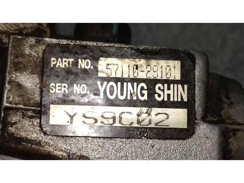 Recambio de bomba servodireccion para hyundai coupe (rd) 1.6 16v cat referencia OEM IAM 5711029101 YS9C02 YOUNG SHIN