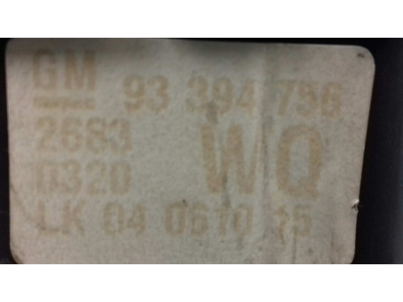 Recambio de mando luces para opel meriva blue line referencia OEM IAM 93394756 04061015 