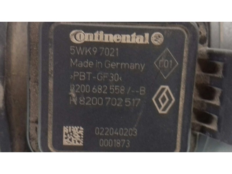 Recambio de caudalimetro para renault megane iii berlina 5 p dynamique referencia OEM IAM 8200682558 5WK97021 