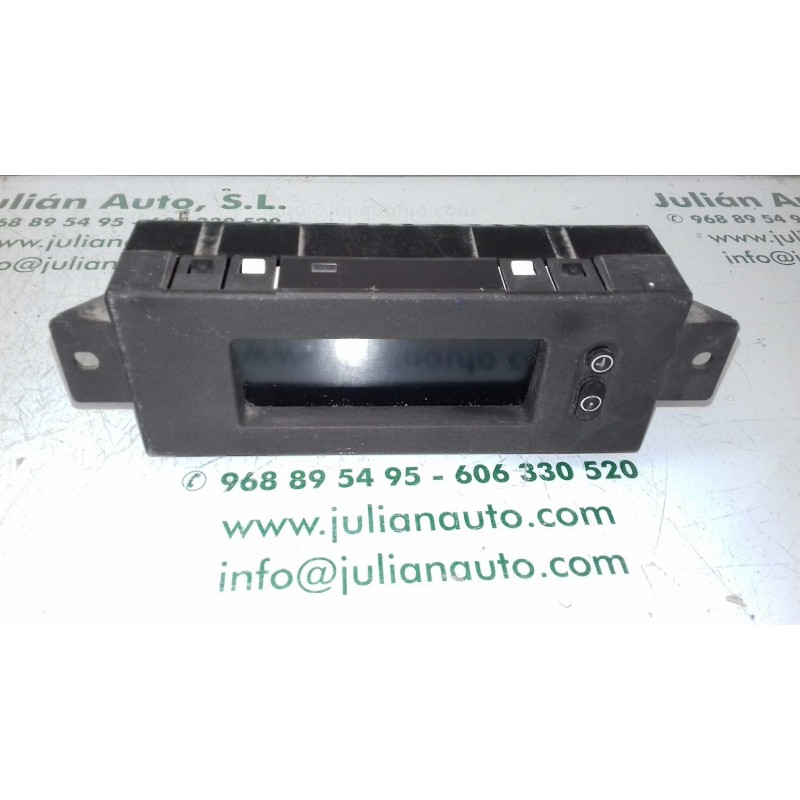 Recambio de pantalla multifuncion para opel meriva cosmo referencia OEM IAM 009164455 5WK70005 