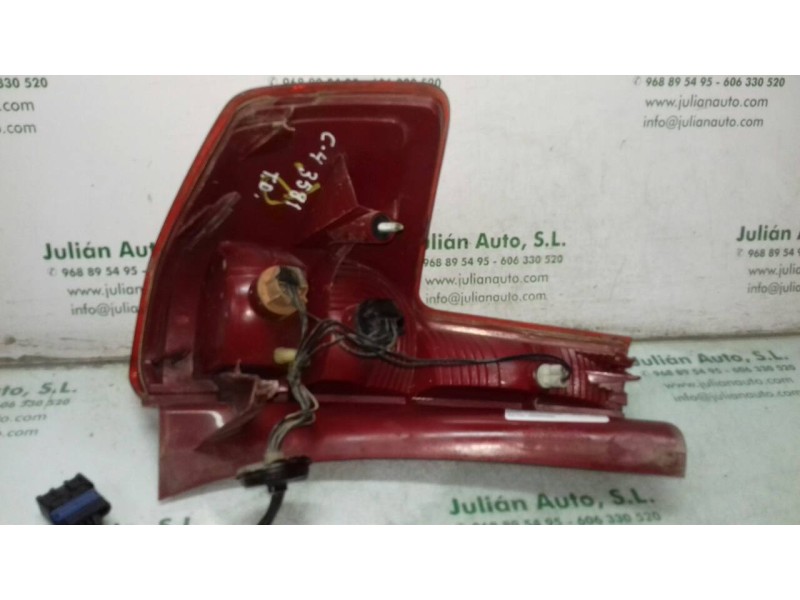 Recambio de piloto trasero derecho para citroen c4 berlina vtr plus referencia OEM IAM 9655863980 79998D VISTEON