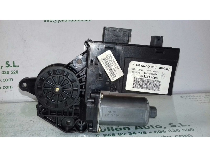 Recambio de motor elevalunas delantero izquierdo para peugeot 307 (s1) xr referencia OEM IAM 9634457580 990830101 0130821767