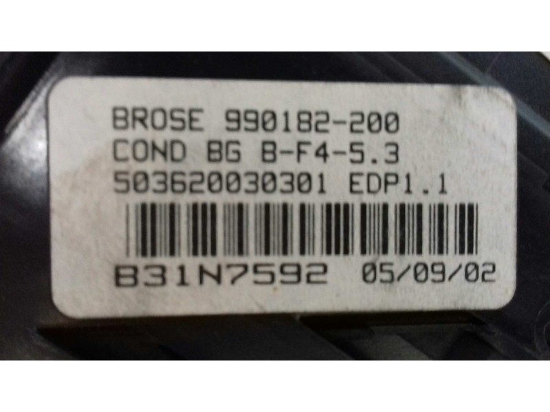 Recambio de motor elevalunas delantero izquierdo para peugeot 307 (s1) xr referencia OEM IAM 9634457580 990830101 0130821767
