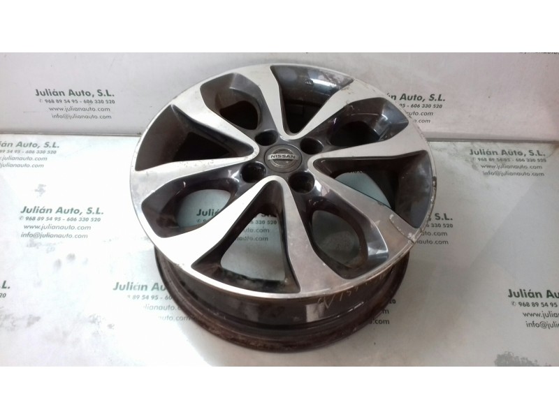 Recambio de llanta para nissan note acenta referencia OEM IAM KE409-3V101 16X6J ET45