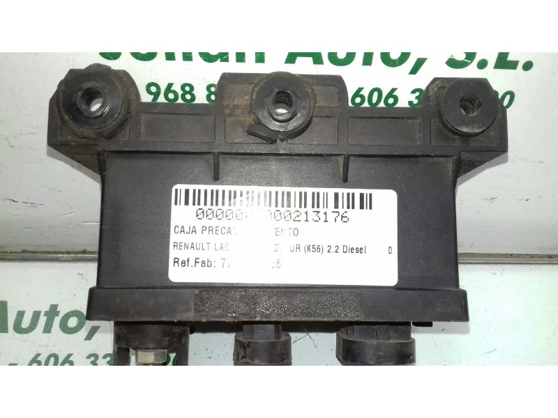 Recambio de caja precalentamiento para renault laguna grandtour (k56) 2.2 diesel referencia OEM IAM 7700863626  NAGARES Recambio de caja precalentamiento para renault laguna grandtour (k56) 2.2 diesel referencia OEM IAM 7700863626  NAGARES