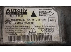 Recambio de centralita airbag para citroen c4 berlina vtr plus referencia OEM IAM 9653493780 603726100 AUTOLIV 2