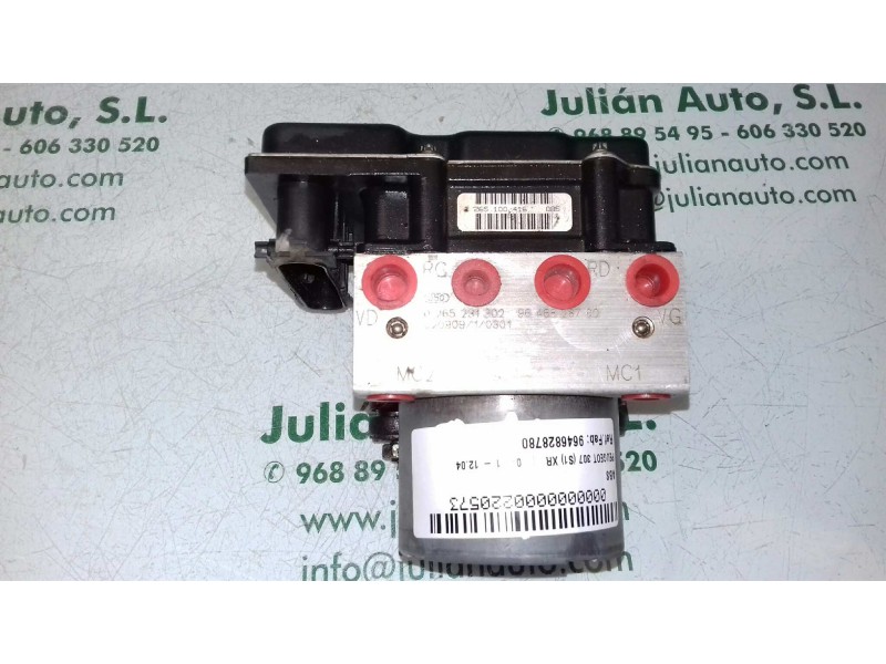 Recambio de abs para peugeot 307 (s1) xr referencia OEM IAM 9646828780 0265231302 0265800301
