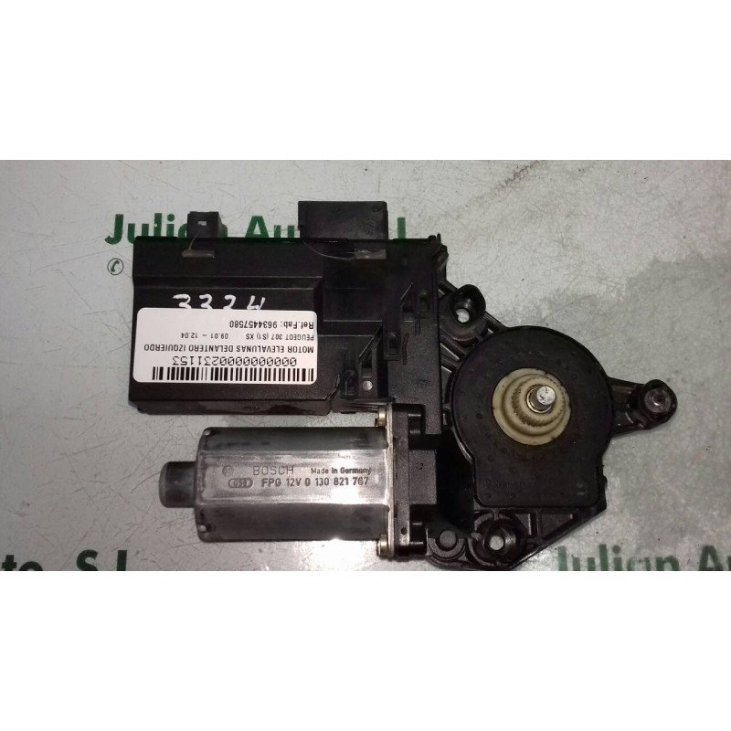 Recambio de motor elevalunas delantero izquierdo para peugeot 307 (s1) xs referencia OEM IAM 9634457580 990830101 0130821767