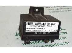 Recambio de caja precalentamiento para citroen xsara berlina 1.9 d sx referencia OEM IAM 9616582380 NAGARES 6 PINES