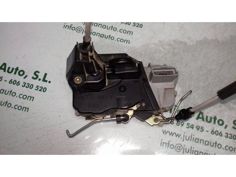 Recambio de cerradura puerta delantera izquierda para peugeot partner kombi outdoor referencia OEM IAM   6 PINES