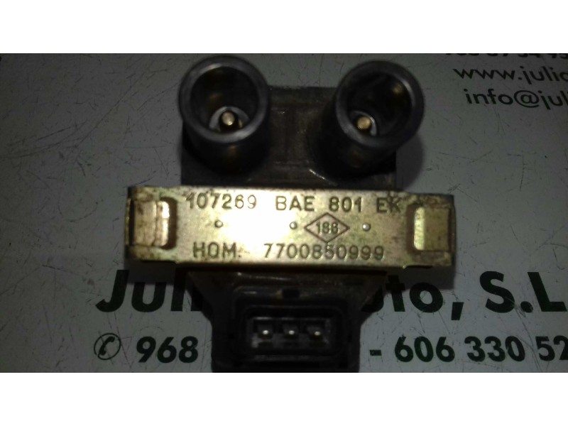 Recambio de bobina encendido para renault espace /grand espace (je0) 3.0 v6 referencia OEM IAM 7700850999  