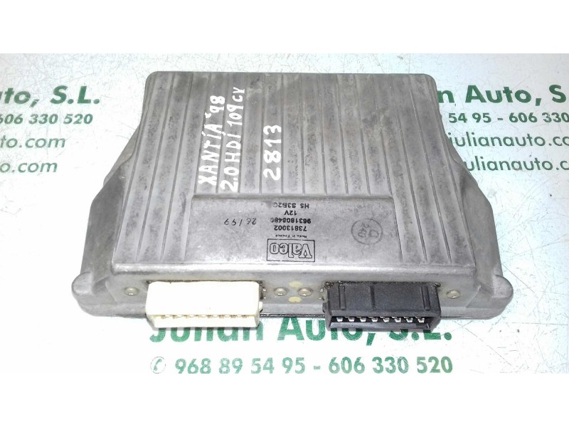 Recambio de centralita suspension para citroen xantia berlina 2.0 hdi exclusive referencia OEM IAM  73813002 VALEO