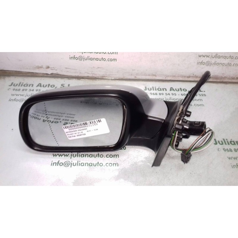 Recambio de retrovisor izquierdo para peugeot 307 (s1) xs referencia OEM IAM 96347726  ELECTRICO