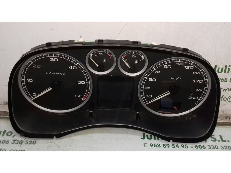 Recambio de cuadro instrumentos para peugeot 307 (s1) xs referencia OEM IAM P9636708880E 216518703 SAGEM