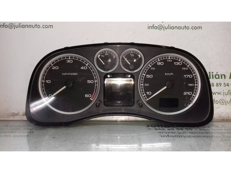 Recambio de cuadro instrumentos para peugeot 307 (s1) xs referencia OEM IAM P9636708880E 216518703 SAGEM