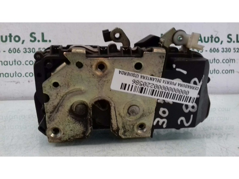 Recambio de cerradura puerta delantera izquierda para peugeot 307 (s1) xr referencia OEM IAM  6 PINES GRIS