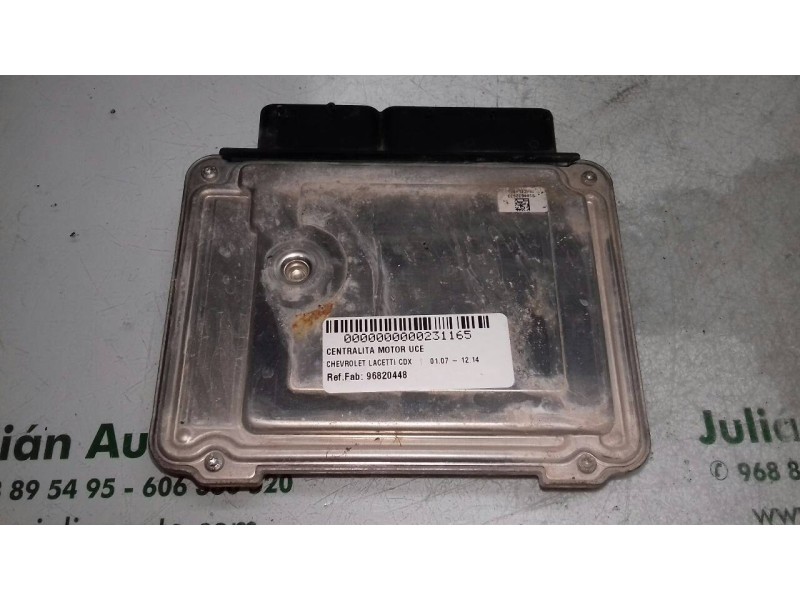 Recambio de centralita motor uce para chevrolet lacetti cdx referencia OEM IAM 96820448 0281013600 BOSCH