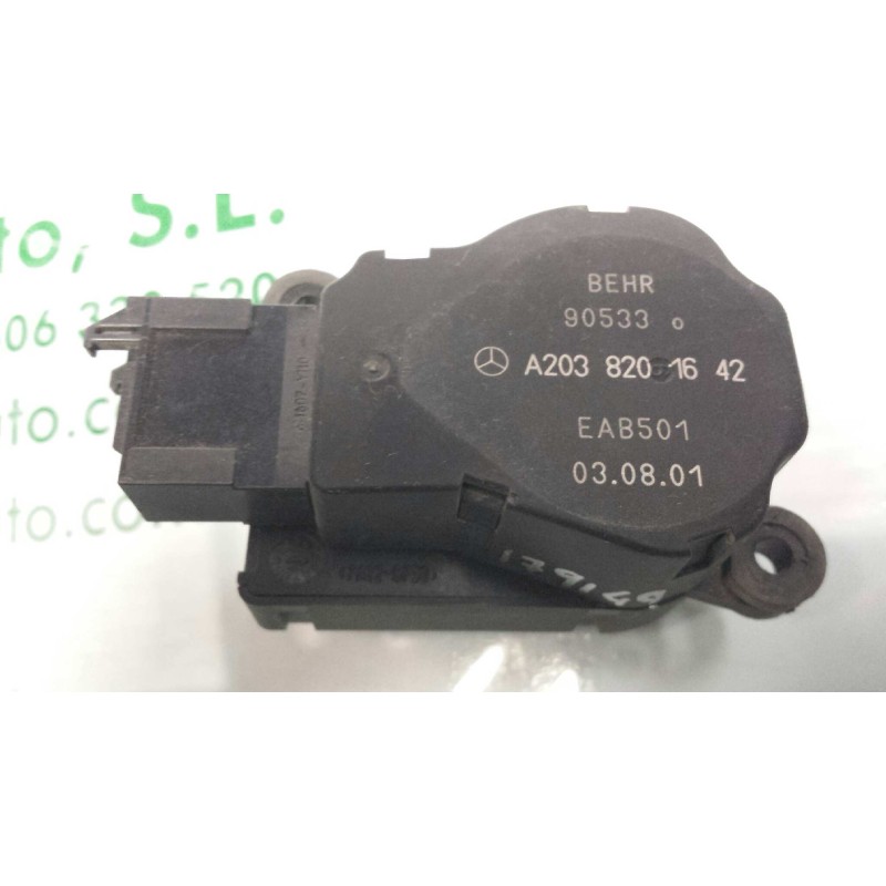 Recambio de motor calefaccion para mercedes-benz clase c (w203) berlina referencia OEM IAM A2038201642 EAB501 BEHR