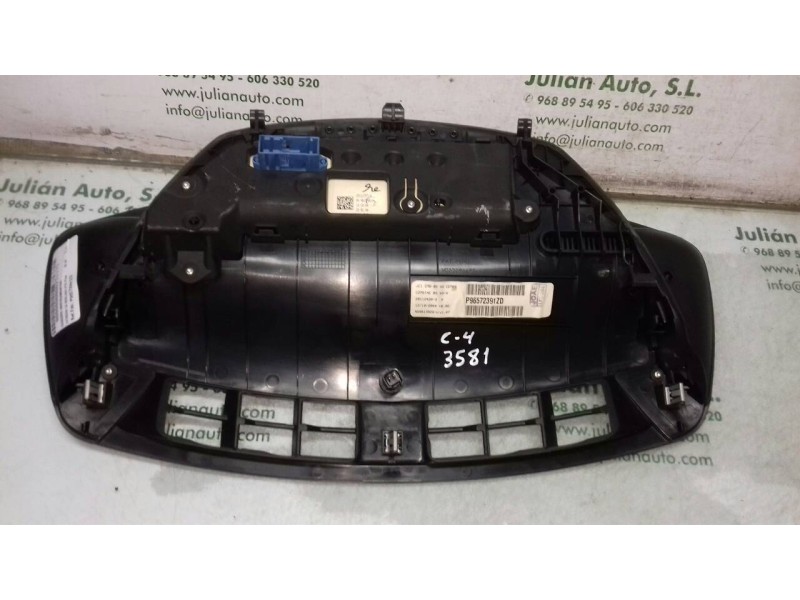 Recambio de cuadro instrumentos para citroen c4 berlina vtr plus referencia OEM IAM P96572391ZD 216742437 