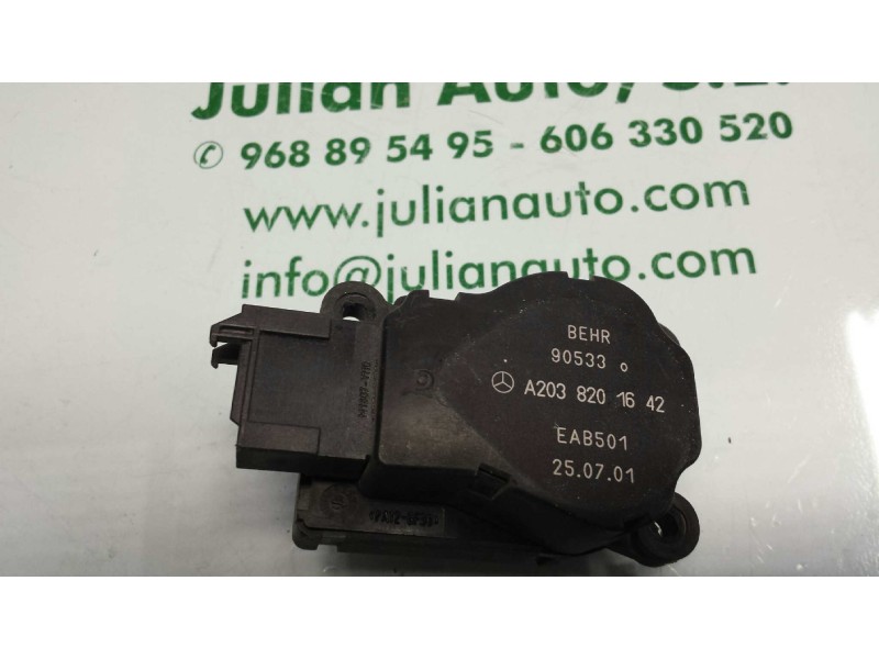 Recambio de motor calefaccion para mercedes-benz clase c (w203) berlina referencia OEM IAM A2038201642 EAB501 BEHR