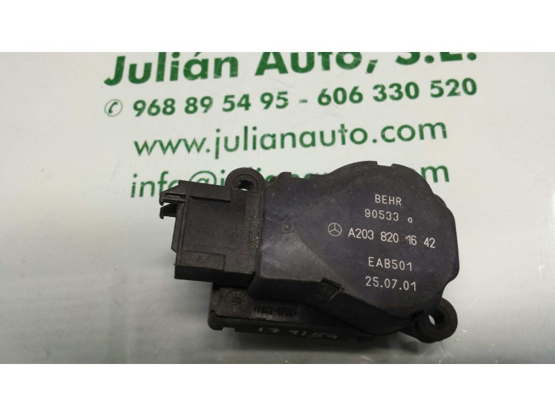 Recambio de motor calefaccion para mercedes-benz clase c (w203) berlina referencia OEM IAM A2038201642 EAB501 BEHR