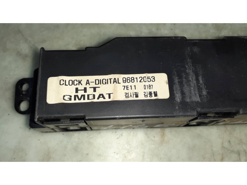 Recambio de pantalla multifuncion para chevrolet lacetti cdx referencia OEM IAM 96812053  