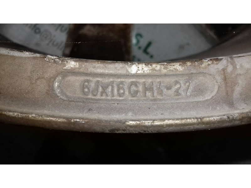 Recambio de llanta para peugeot 207 premium referencia OEM IAM 13S1704322X 6JX16CH4-27 