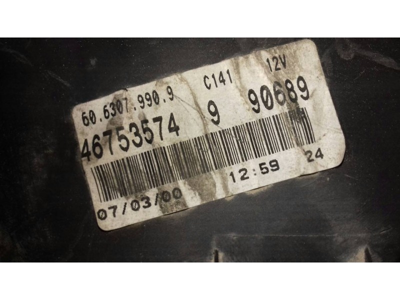 Recambio de cuadro instrumentos para fiat punto berlina (188) 1.2 8v referencia OEM IAM 46753574 6063079909 46753574990689