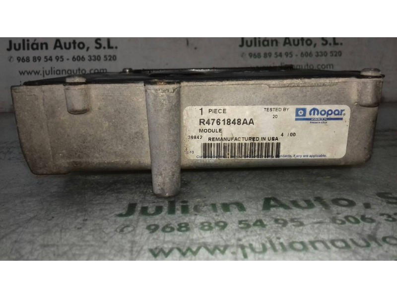 Recambio de modulo confort para chrysler voyager (es) 3.0 le referencia OEM IAM R4761848AA 04796123 39842
