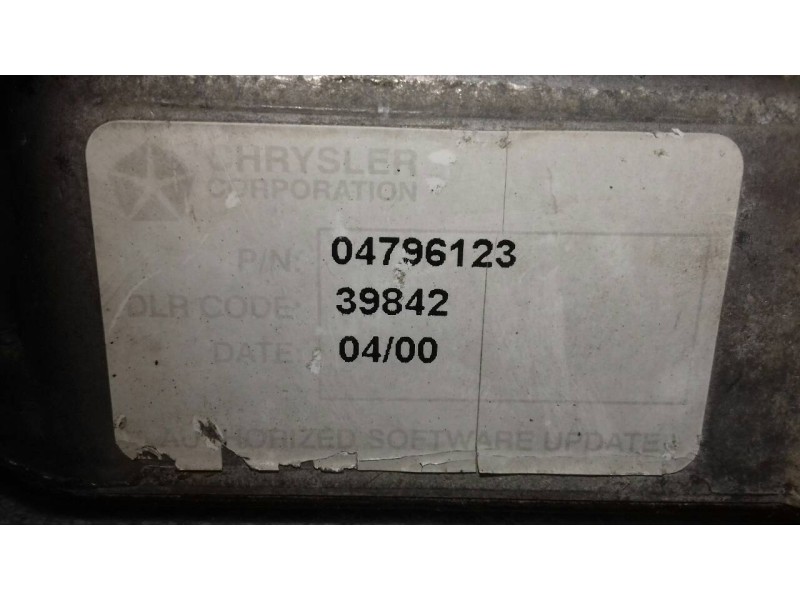 Recambio de modulo confort para chrysler voyager (es) 3.0 le referencia OEM IAM R4761848AA 04796123 39842