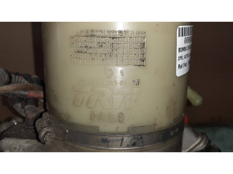 Recambio de bomba direccion para opel astra h ber. cosmo referencia OEM IAM 1040085003094D0  TRW