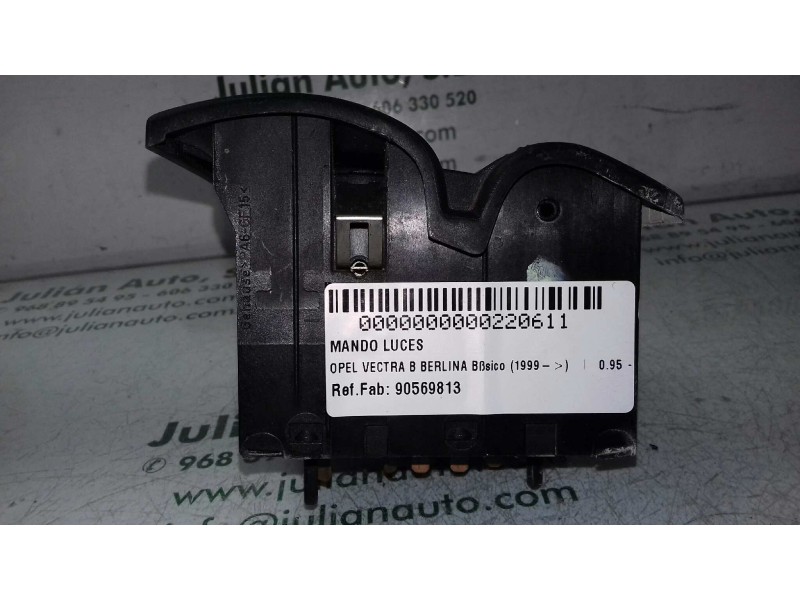 Recambio de mando luces para opel vectra b berlina básico (1999) referencia OEM IAM 90569813 53142808 