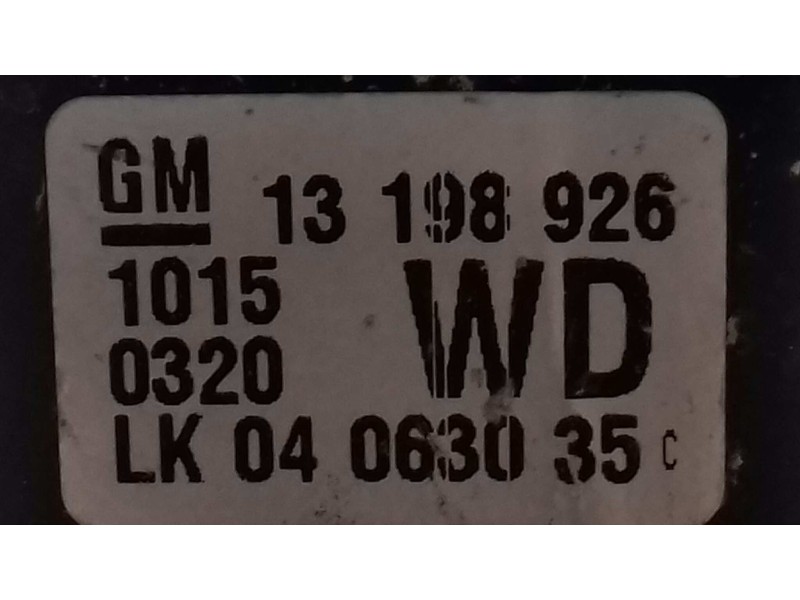Recambio de mando luces para opel astra h caravan cosmo referencia OEM IAM LK04063035 13198926 GM