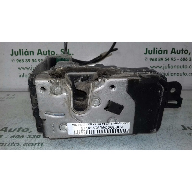 Recambio de cerradura puerta delantera derecha para opel astra h berlina enjoy referencia OEM IAM 13128112  3 + 2 PINES